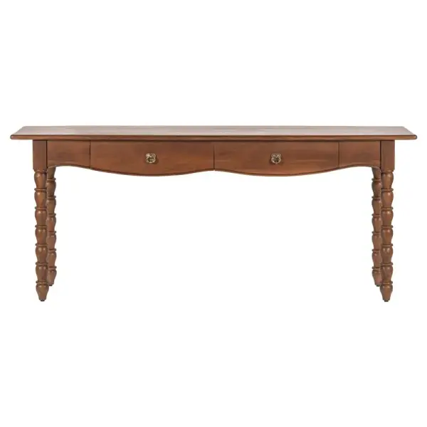 Thomas Traditional Wood Spindle Console Table