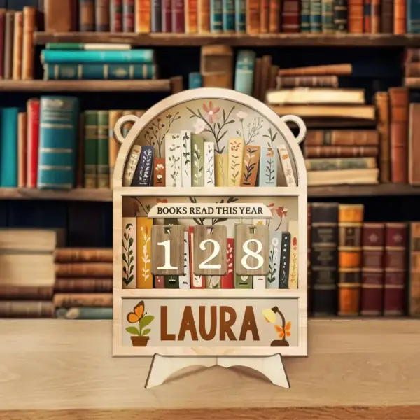 Personalized Books Read Tracker