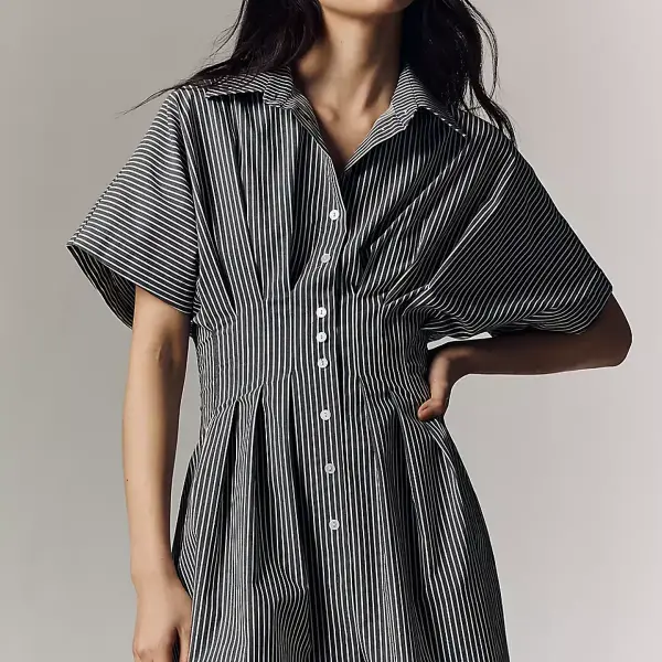 The Tobie Mini Shirt Dress