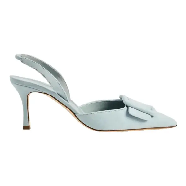Maysli Suede Slingback Pumps
