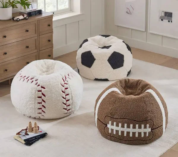 Anywhere Beanbag, Sports Slipcovers Only | Pottery Barn Kids