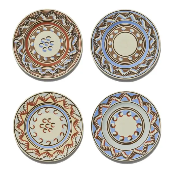 Mochaware Salad Plate
