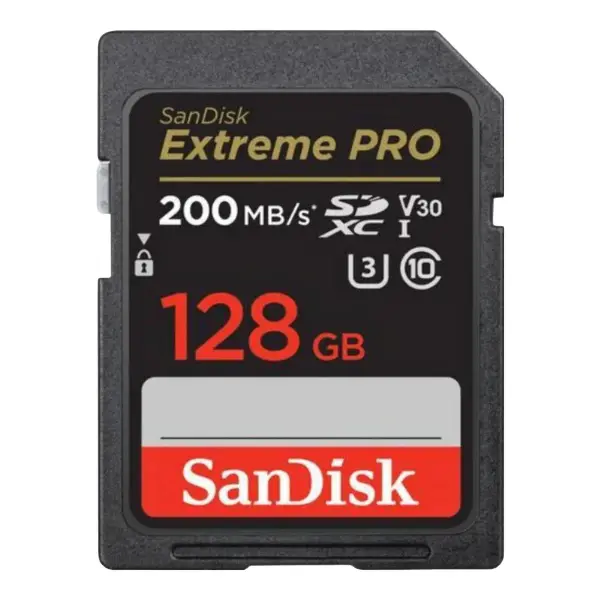 128GB Extreme PRO UHS-I SDXC Memory Card