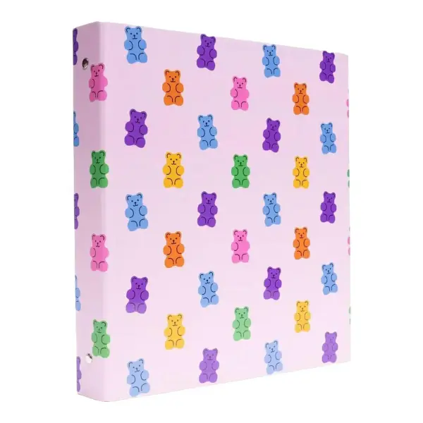 Sweet Treat  Paper Ring Binder Gummy Bear
