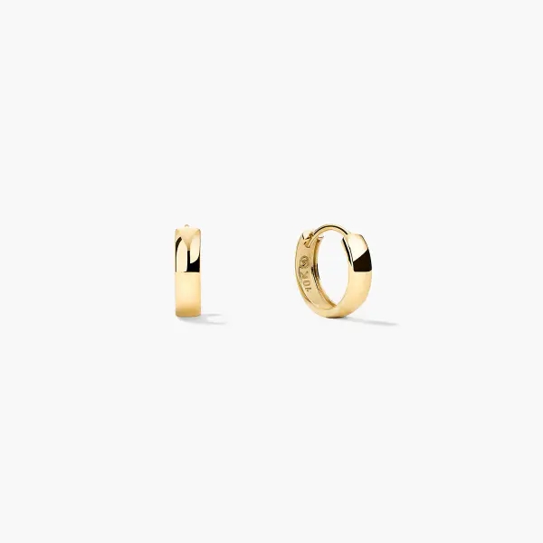 Bold Huggie Hoops Earrings