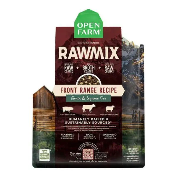 Rawmix Front Range Grain Free Dog Kibble