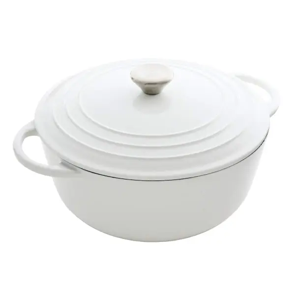 Real Simple Enameled Cast Iron Dutch Oven