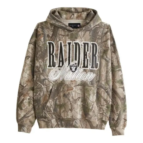Las Vegas Raiders Graphic Popover Hoodie