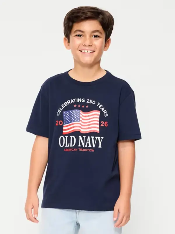 Short-Sleeve Logo-Graphic T-Shirt for Boys
