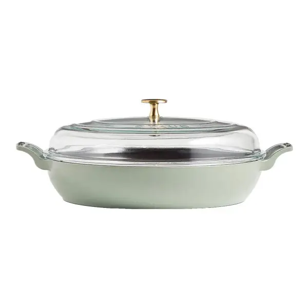 Cast Iron Braiser with Glass Lid – (3.5-Quart)