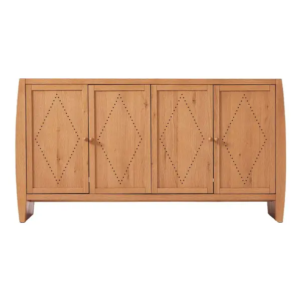West Elm x Pierce & Ward Perforated Buffet (60"–80")
