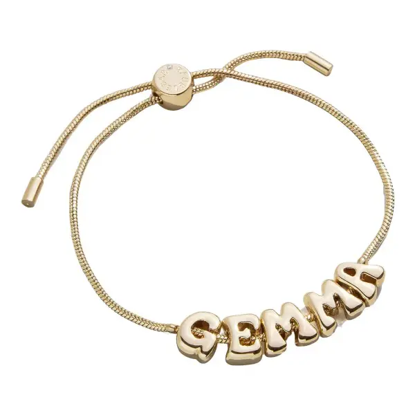 Bubble Slider Custom Bracelet
