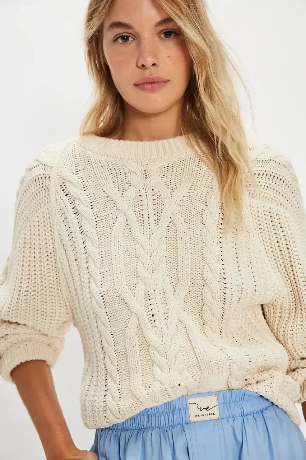 Frankie Cable Knit Sweater