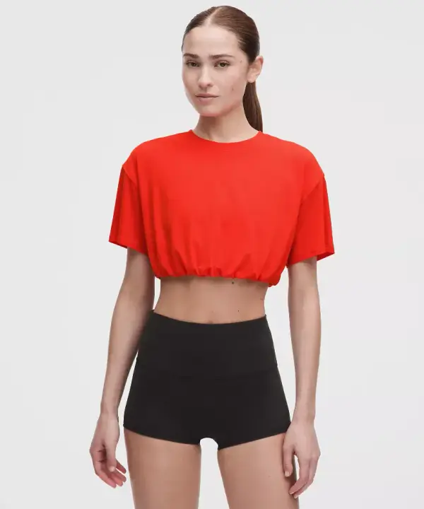 Jersey Training Super-Cropped T-Shirt