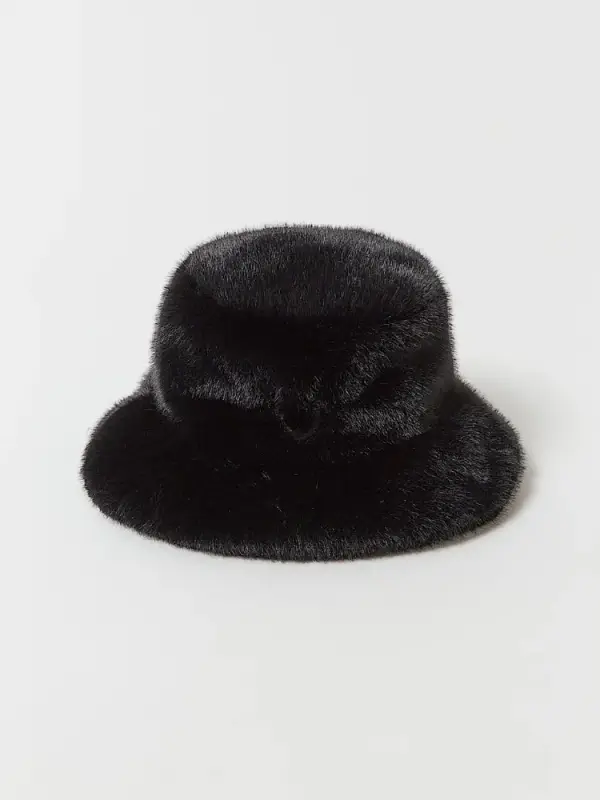FAUX FUR BUCKET HAT