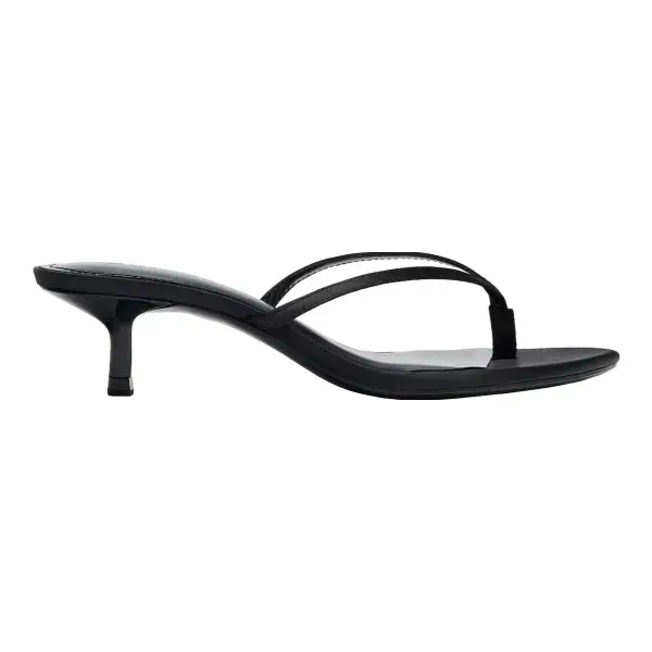 Kitten-Heel Sandals