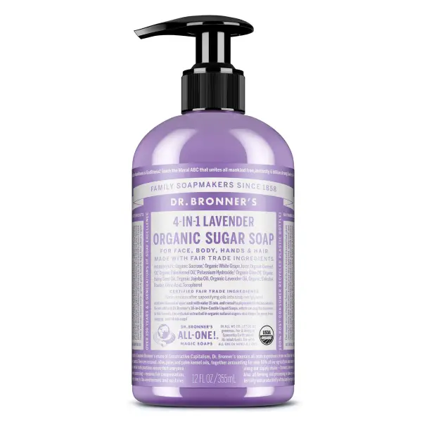 4-In-1 Organic Sugar Soap 355ml