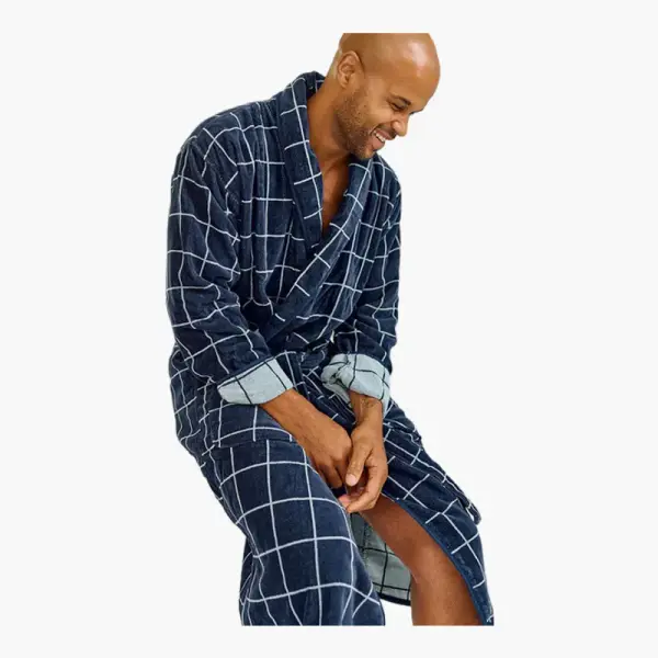 Men's Plush Robe