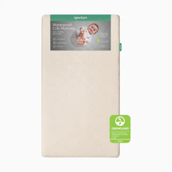 Newton Baby Waterproof Breathable Crib Mattress - Sandstone