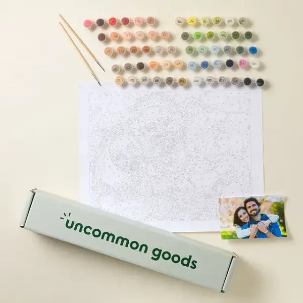 Custom Paint-by-Number Kit