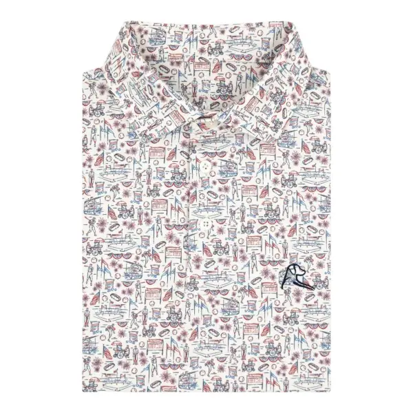 Summer Short Sleeve Performance Polo Shirt