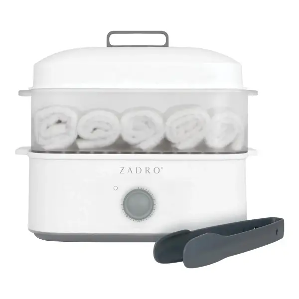 Towel Steamer with Tongs