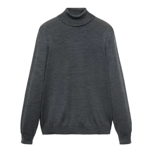 100% Merino Wool Turtleneck Sweater