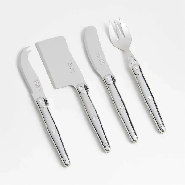 Stainless Cheese Knife 4-Piece Set