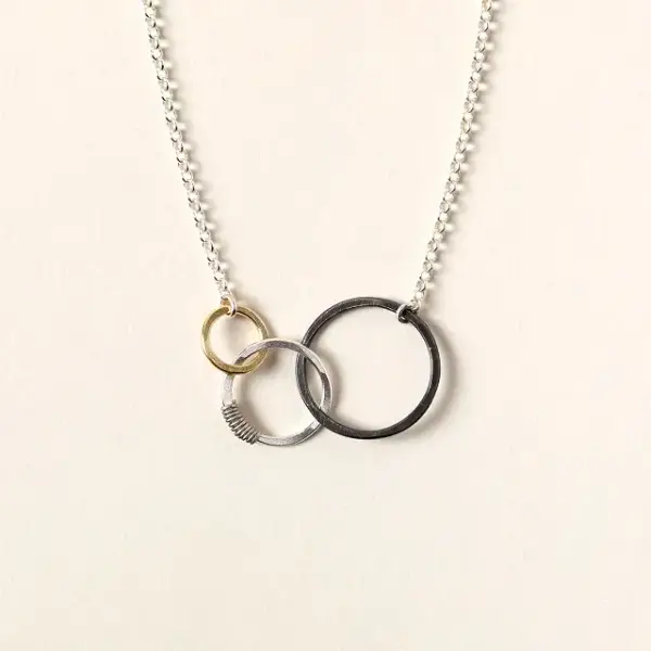 Past Present Future Necklace