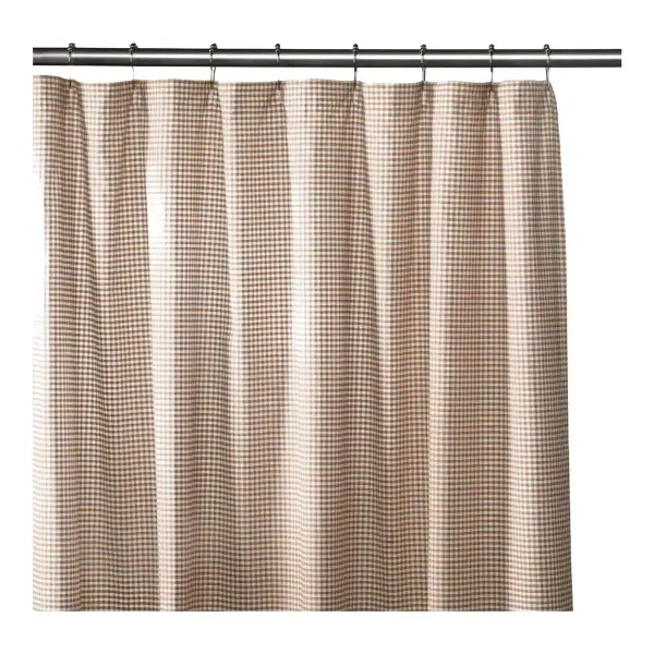 Gingham Shower Curtain