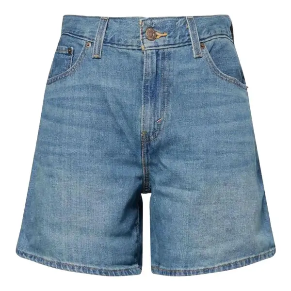 High Rise Baggy Shorts