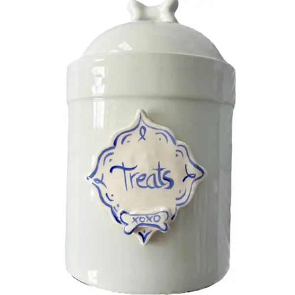 Personalized Dog Treats Jar