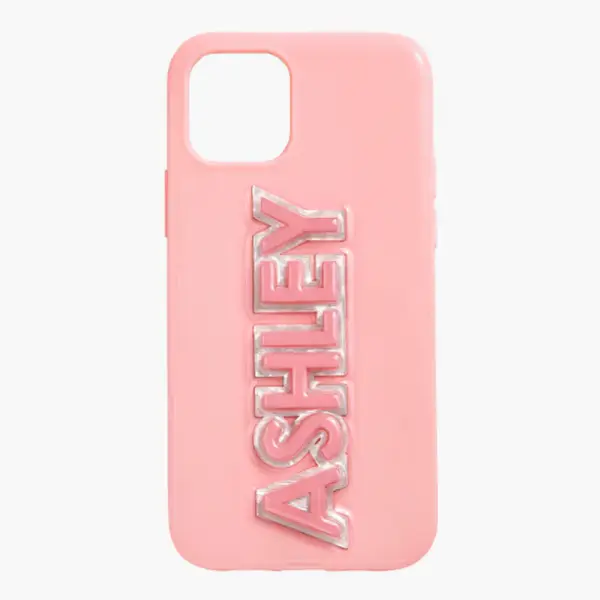 Block Font Custom iPhone Case
