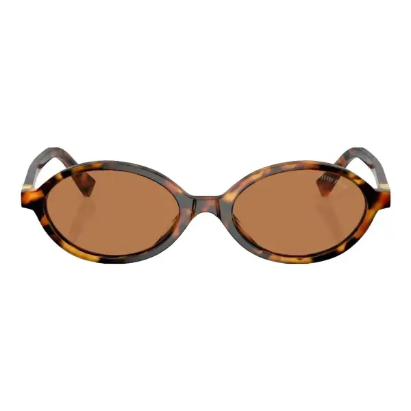 Oval-Frame Sunglasses