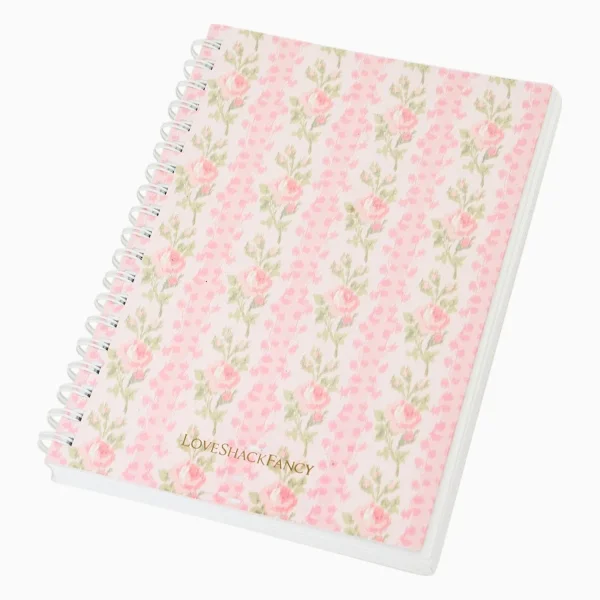 Strawberry Macaroon Spiral Notebook