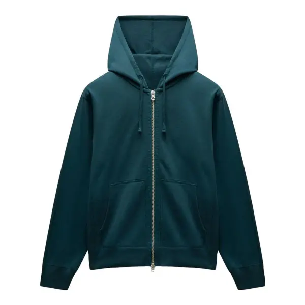 Mid-Weight Terry Standard Zip Hoodie