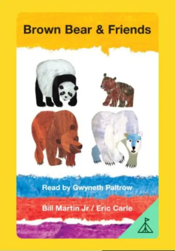 Bear Friends Audiobook Card For Yoto Player