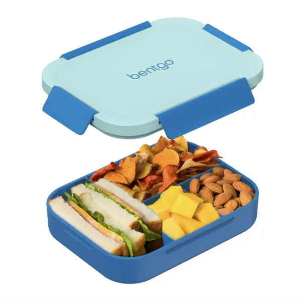 Bentgo Kids Snap & Go Leak-Proof Lunch Box - Blue - Walmart.com