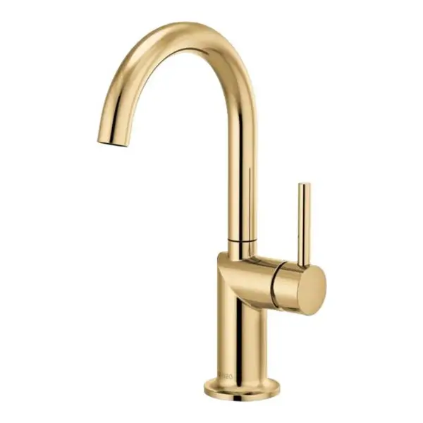 Odin 1.8 GPM Single Hole Bar Faucet with Arc Spout - Less Handle