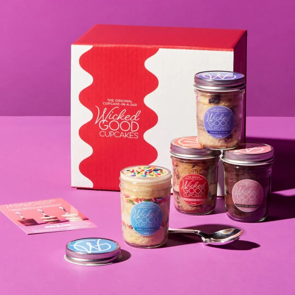 3 Month Cupcake Jar Subscription - 4 Pack