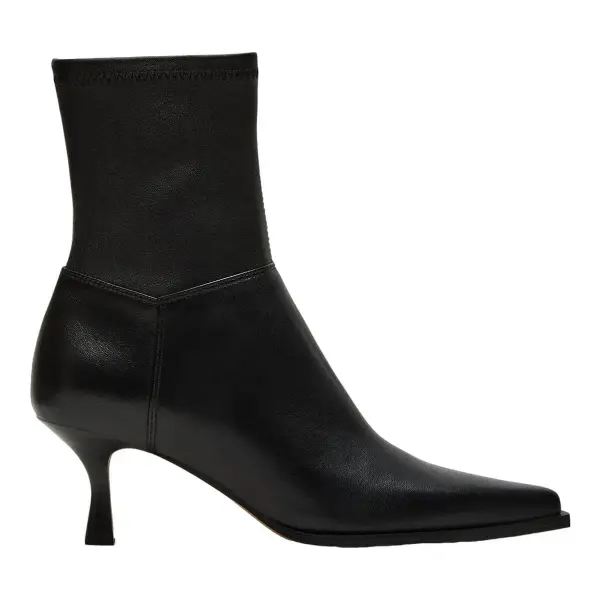Side Zipper Closure Stasia Ankle Bootie