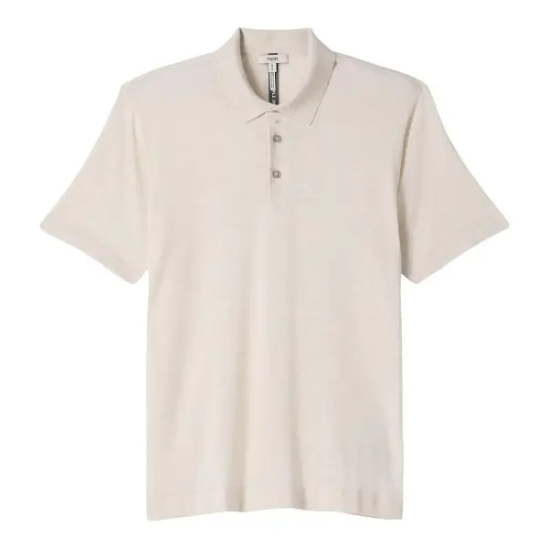 Short Sleeve Merino Wool Sweater Polo