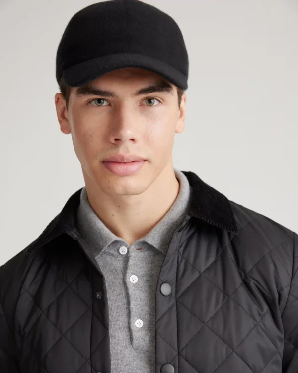 Quince Cashmere Baseball Cap