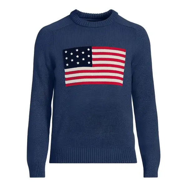 Men's Drifter Flag Crew Neck Sweater