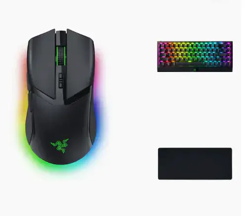 Gaming Mice - Package Razer Cobra Pro Optical Gaming Mouse with Chroma RGB Lighting Black + 2 more items - Best Buy