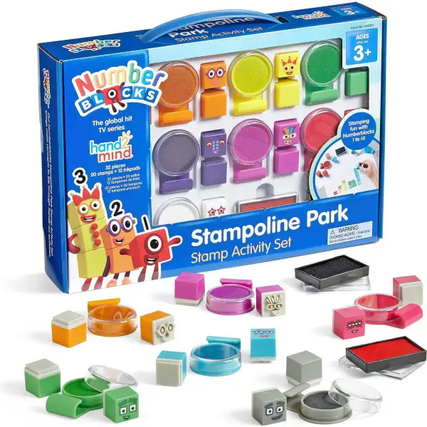 Numberblocks Stampoline Park Stamp Activity Set