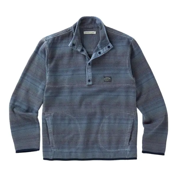 Blanket Snap Popover Sweatshirt