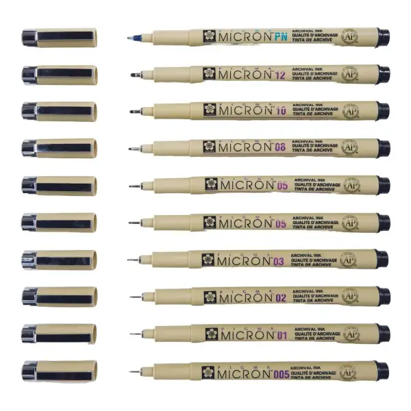 Pigma Micron Pens and Sets
