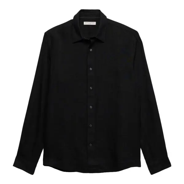 Standard-Fit Linen Shirt