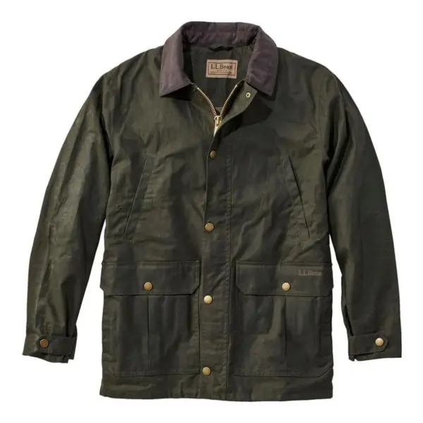 Double L Waxed-Cotton Upland Coat
